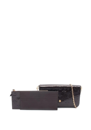 Louis Vuitton Pre-Owned 2018 Monogram Vernis Pochette Felicie crossbody bag - Purple