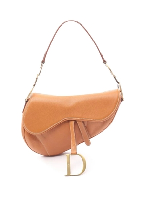 Christian Dior Pre-Owned 2010-2026 Leather Saddle Bag shoulder bag - Brown