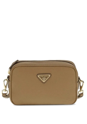 Prada leather mini bag - Neutrals