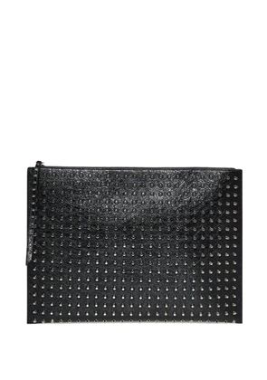 John Richmond studded clutch bag - Black