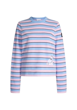 Patou x Moomin organic cotton long sleeve T-shirt - Blue
