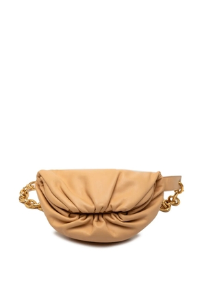 Bottega Veneta Pre-Owned 2012-2025 Lambskin Chain Pouch belt bag - Brown