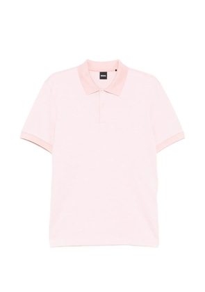 BOSS cotton polo shirt - Pink