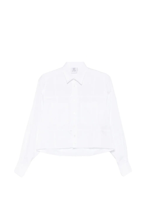 VETEMENTS long-sleeve pocket shirt - White