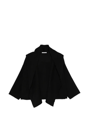 Alberta Ferretti hooded jacket - Black