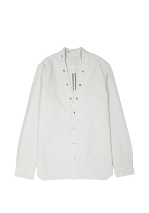 Rick Owens DRKSHDW snap-button shirt - White