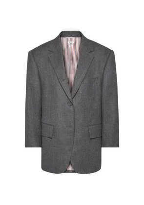 Thom Browne single-breasted wool blazer - Grey