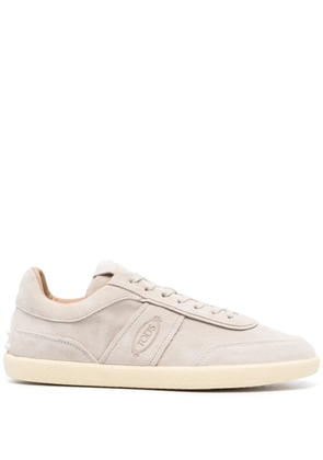 Tod's suede low-top sneakers - Neutrals
