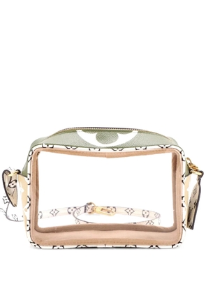 Louis Vuitton Pre-Owned Beach Pouch Limited Edition Colored Monogram Giant shoulder bag - White