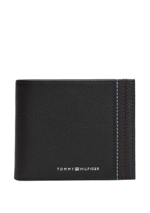 Tommy Hilfiger striped-detail wallet - Black