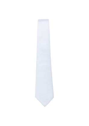 Emporio Armani textured tie - Blue