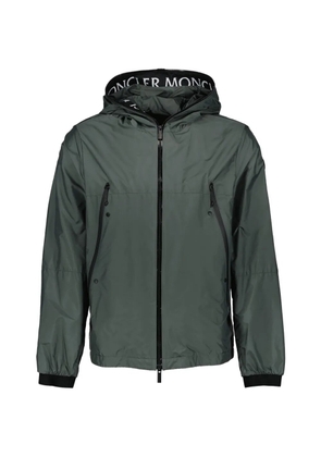 Moncler hooded zip jacket - Green