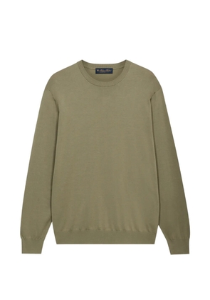 Brooks Brothers crew neck ribbed sweater - Green
