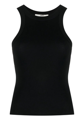 Ba&Sh Cynda ribbed cotton tank top - Black