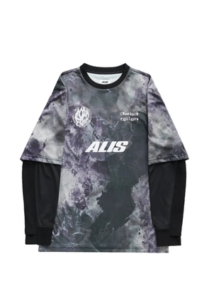 ALIS layered sweatshirt - Grey