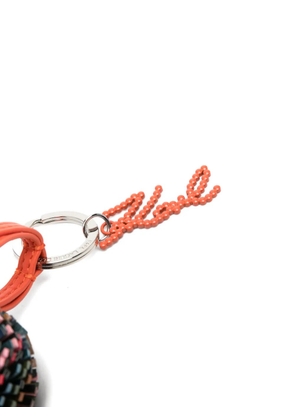 Karl Lagerfeld K/Signature pompom keychain - Orange