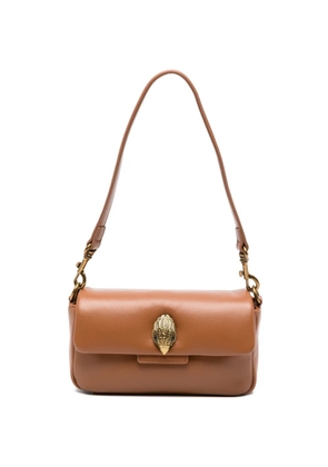 Kurt Geiger mini Oxford leather shoulder bag - Brown