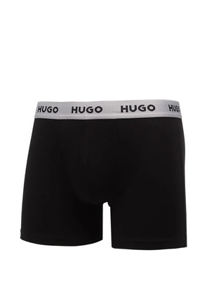 HUGO logo boxer briefs (set of three) - Black