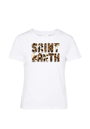 MC2 Saint Barth logo-patch T-shirt - White