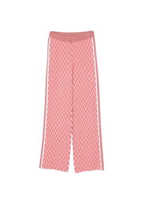 J.Lindeberg Kera jacquard stripe trousers - Pink
