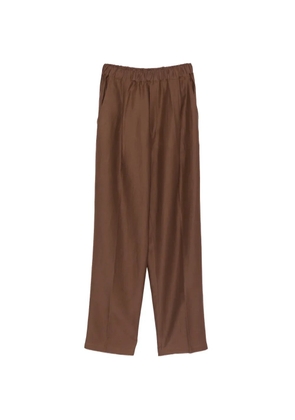Laneus elasticated trousers - Brown