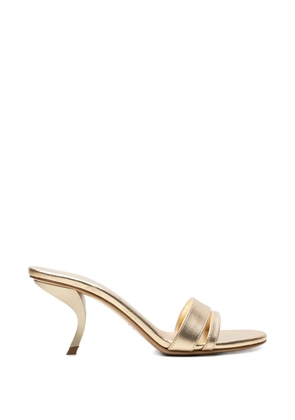 GIABORGHINI two-strap sandals - Gold