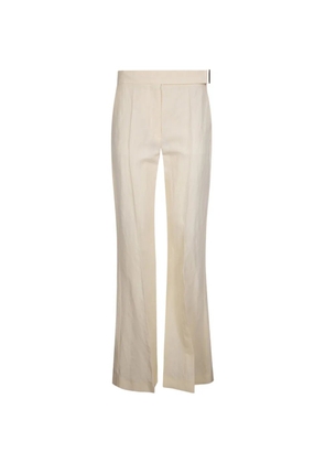 Sportmax Spspiacere flared trousers - Neutrals