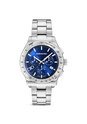 Ferragamo 1927 Chrono 42mm watch - Blue