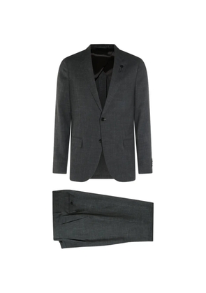 Lardini notched-lapel suit - Grey