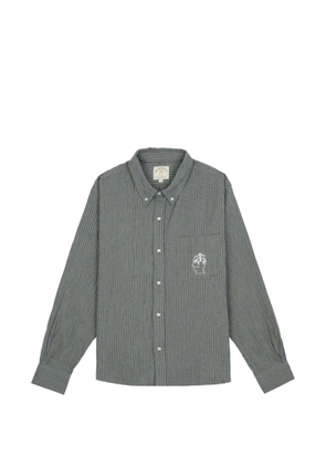 Brooks Brothers x Brain Dead checked shirt - Green
