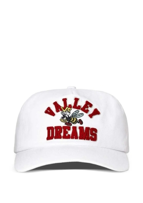 Vale embroidered hat - White