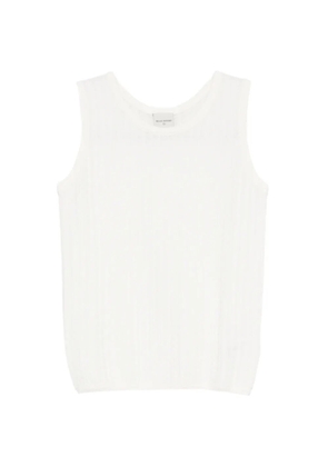 WALK IN PARIS knitted vest - Neutrals