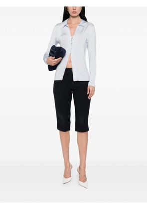 Self-Portrait long-sleeve shirt - Blue