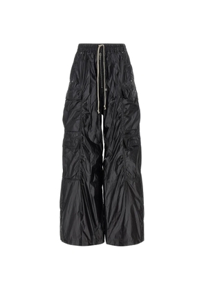 Rick Owens DRKSHDW drawstring cargo pants - Black