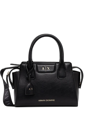 Armani Exchange zip-fastening tote bag - Black