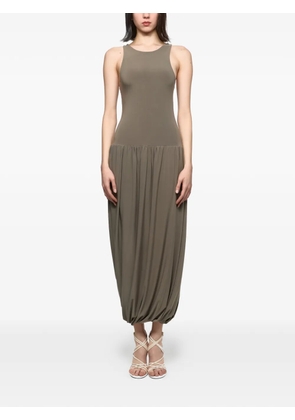 Atu Body Couture gathered midi dress - Grey