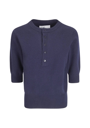 extreme cashmere Nº477 Mimi top - Blue