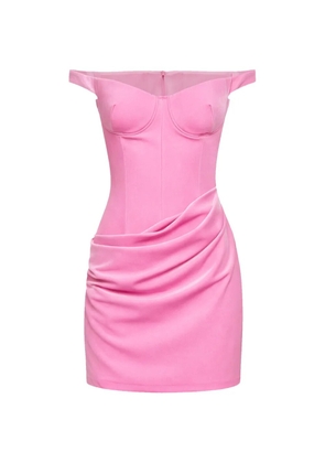 Alex Perry bardot mini dress - Pink
