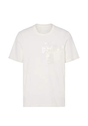 Maison Margiela taped-pocket cotton T-shirt - White