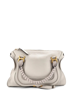 Chloé Pre-Owned Marcie Leather Large shoulder bag - Grey