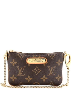 Louis Vuitton Pre-Owned Milla Pochette Monogram Canvas PM clutch bag - Brown