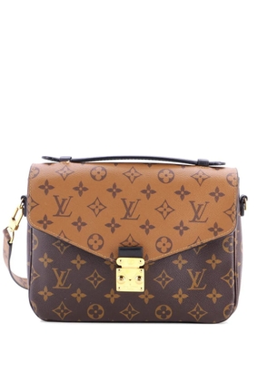 Louis Vuitton Pre-Owned Pochette Metis Reverse Monogram Canvas crossbody bag - Brown