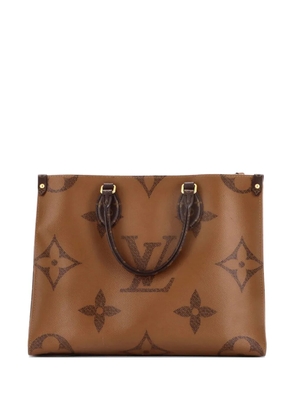 Louis Vuitton Pre-Owned OnTheGo Reverse Monogram Giant MM tote bag - Brown