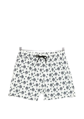 MC2 Saint Barth patterned drawstring swim shorts - Neutrals