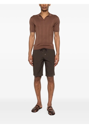 Briglia 1949 drawstring shorts - Brown