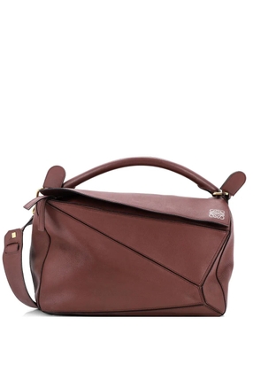 Loewe Pre-Owned Puzzle Bag Leather Large satchel - Brown