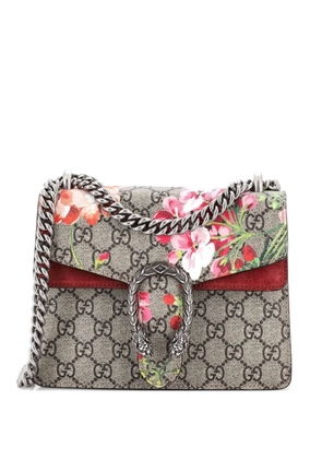 Gucci Pre-Owned Dionysus Bag Blooms Print GG Coated Canvas Mini shoulder bag - Brown