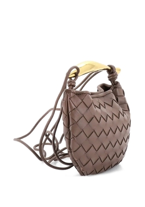 Bottega Veneta Pre-Owned Sardine Top Handle Bag Intrecciato Nappa Mini satchel - Brown