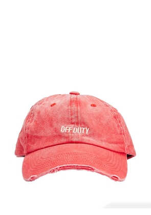 Off Duty Neith washed cap - Red