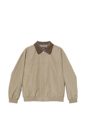 Comme des Garçons Homme corduroy-collar jacket - Neutrals